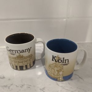 Germany Collector Series Starbucks Espresso Mugs